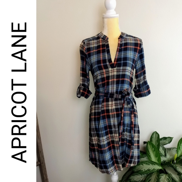 Apricot Lane Dresses & Skirts - Apricot Lane Winter Flannel Dress